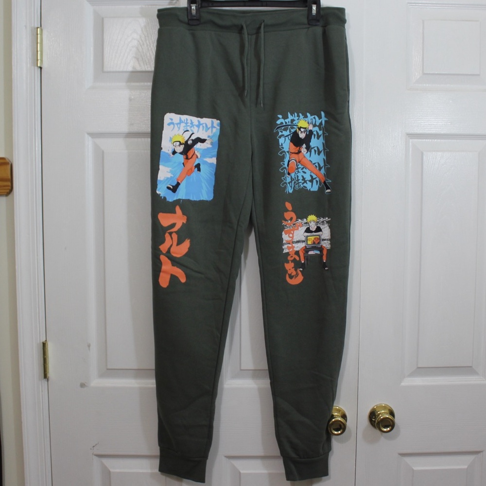 Naruto Shippuden Men's Graphic Jogger Pants